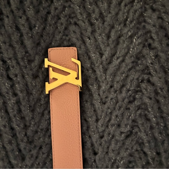 Louis Vuitton 30 MM brown and pink belt. - Picture 8 of 12